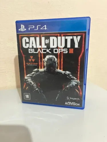 God of War + Call of Duty Black Ops III PS4 Originais | Mídia Física