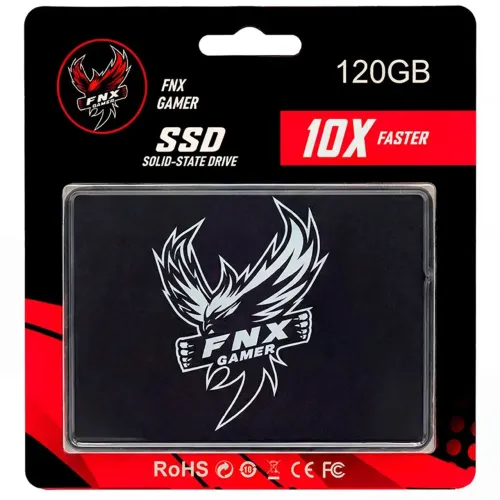 SSD 120GB NOVO - GARANTIA DE 2 ANOS - PIX A VISTA OU CARTÃO EM 10X - AEE INFO