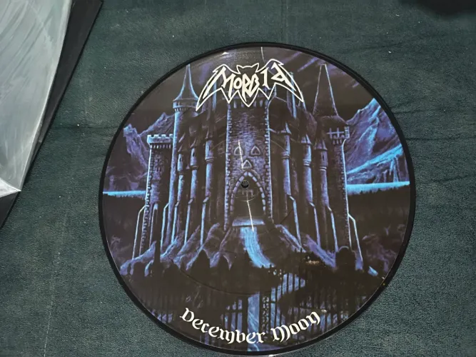 ?[RARO - Nº 080/500] Morbid - December Moon (Picture Disc LP 12" - Hell Slaughter Recs)