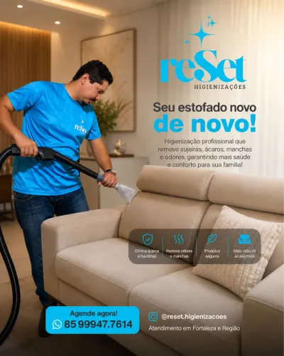 Higienização de Estofados