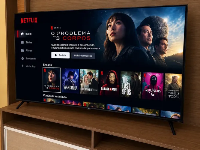 Tv smart 65 polegadas