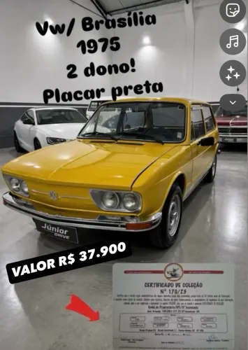 Volkswagen Brasilia 1300 2P 1975