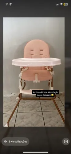 Cadeira de alimentação