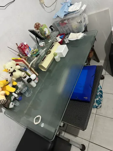 Mesa de vidro 