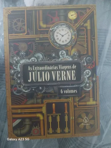 ?Box As Extraordinárias Viagens de Júlio Verne - Coleção com 6 Livros (Editora Principis)