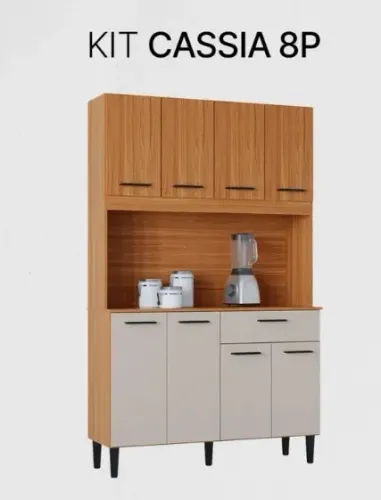 ARMÁRIO DE 8 PORTAS COM ENTREGA E MONTAGEM GRÁTIS 
