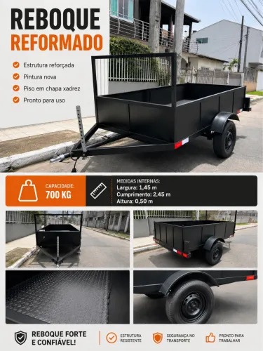 Vendo carretinha (REBOQUE)