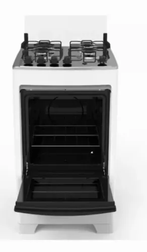 Fogão 4 Bocas Supreme com Acendimento Automático + Trempe Dupla e Plana - Bivolt USADO