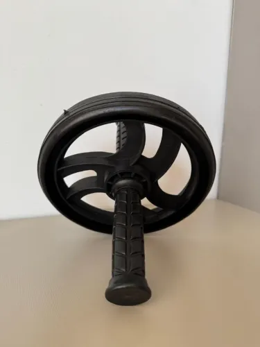 Roda Abdominal Preta 