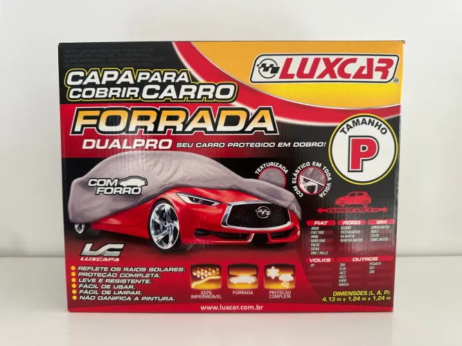 Capa Forrada Luxcar para carros tamanho P