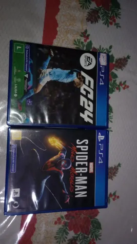 FC 26 e homem aranha Miles Moraes ps4