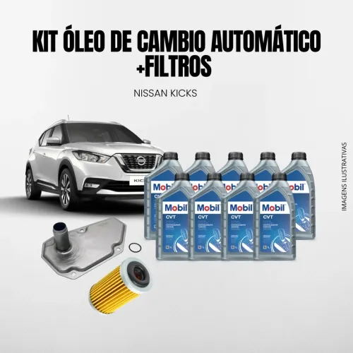 Kit troca de óleo câmbio automático Kicks