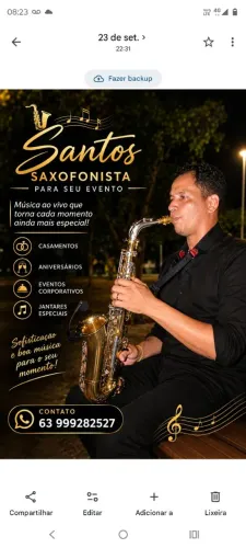Saxofone ao Vivo: Elegância e Sofisticação para o seu Evento