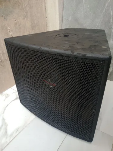 CAIXA Sub passivo de grave 800 RMS alto falante de 15 polegadas zerado!