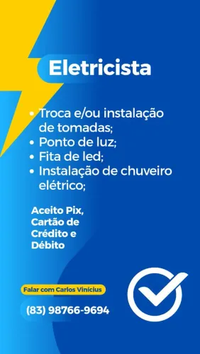 Eletricista residencial e predial