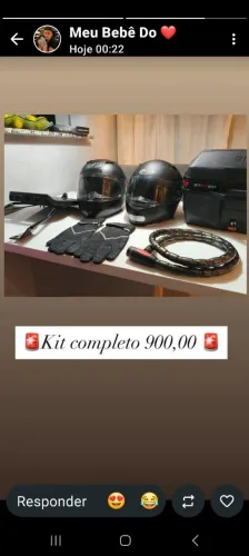 Kit para moto , motoboy com segurança