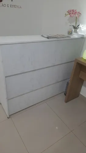 Balcão para recepção.