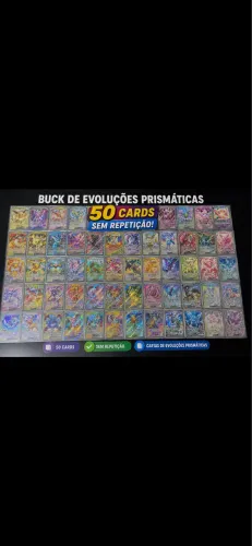 Buckde Cards Pokémon evoluções prismáticas