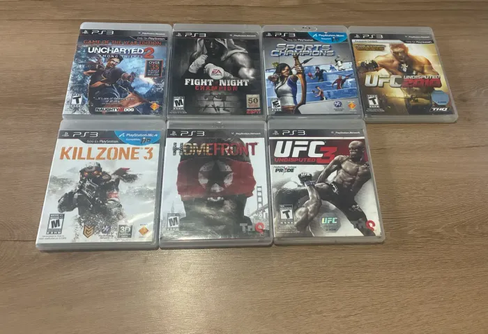 Lote ps3 shooter e esportes.