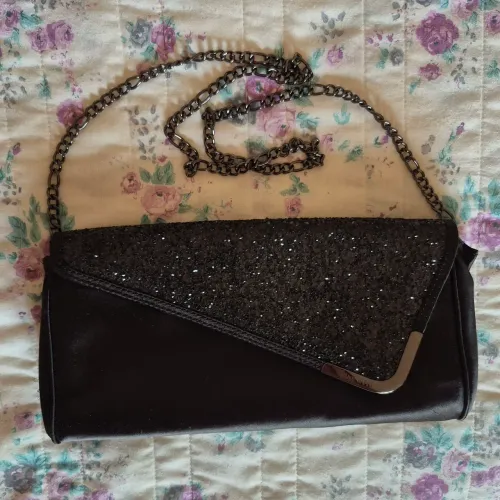 Bolsa de festa com glitter da Nine West