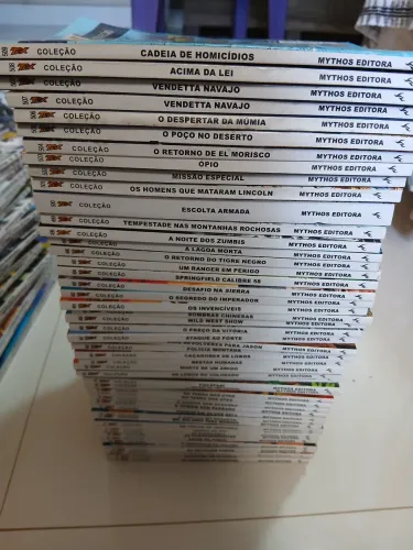Tex coleção 53 volumes 461 ao 509