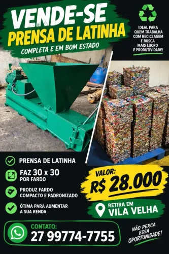Prensa de latinha