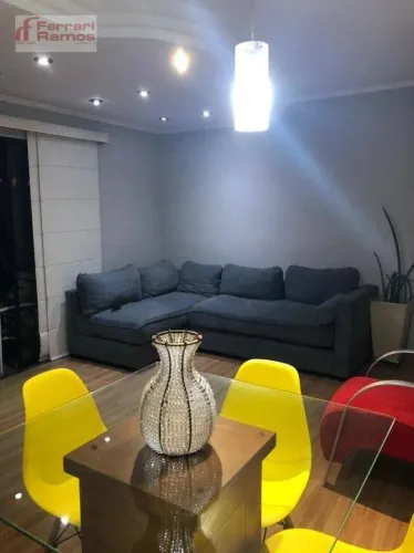 Apartamento com 2 dormitórios à venda, 65 m² por R$ 389.000,00 - Vila Rosália - Guarulhos/