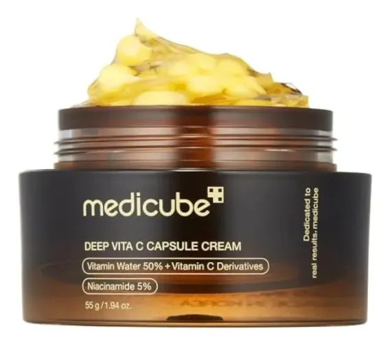 Medicube Deep Vitamin C - Hidratante Facial Golden - 55g Momento de aplicação Dia/Noite Ti