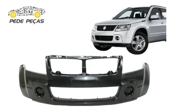 Parachoque Dianteiro Suzuki Grand Vitara 2009 2010 2011 2012 Preto