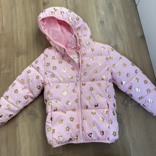 Casaco infantil C&A rosa TAM 4 anos 