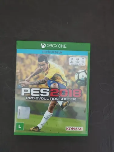 Jogo Xbox One "PES2018 Pro Evolution Soccer Edição Premium"