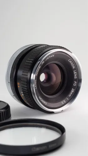 Lente Canon FD 28mm 3.5