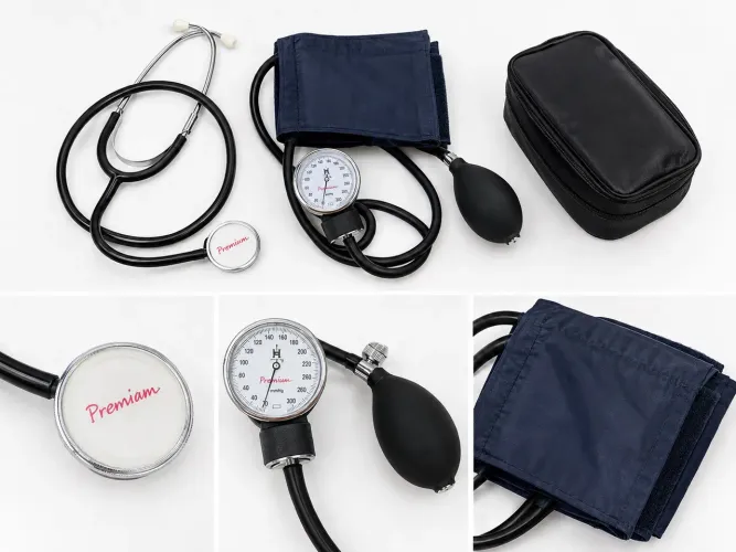 VENDO KIT DE AFERIÇÃO DE PRESSÃO ARTERIAL - PREMIUM