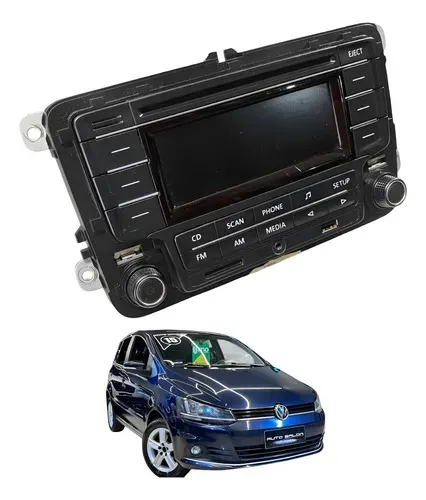 Rádio Som Bluetooth Fox Bluemotion 2015 1.0