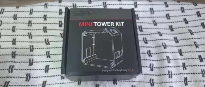 Raspberry Pi 4B com 8GB de RAM e case 52PI e M2 256g SATA