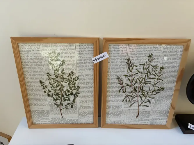 Conjunto de quadros decorativos
