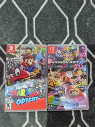 Super Mario Odyssey + Mario Kart 8 Switch
