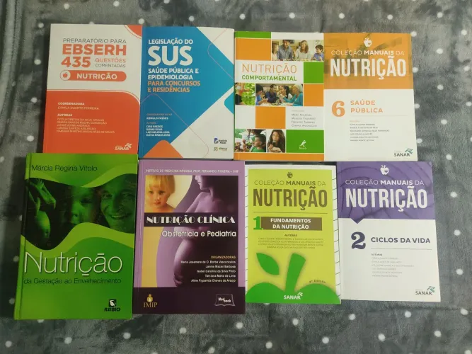 Livros de nutrição 