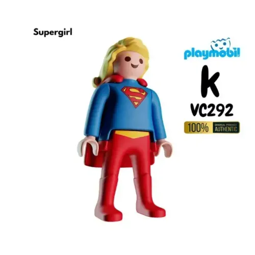 Supergirl Colecionáveis Surpresas Kinder Ovo DC Playmobil 2026
