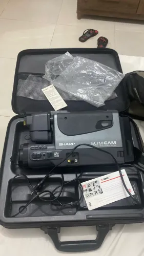 Filmadora Slim Sharp Vhs