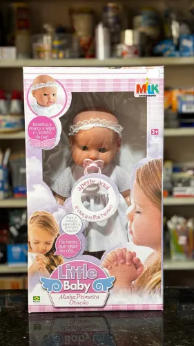 Boneca Milk Brinquedos Little Baby - Reza O Pai Nosso (NOVA)
