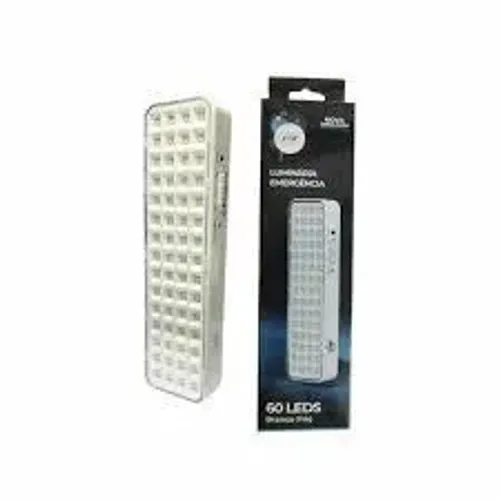 LUMINÁRIA DE EMERGÊNCIA 60 LEDS 5w MEDIDA: 25X5,5CM