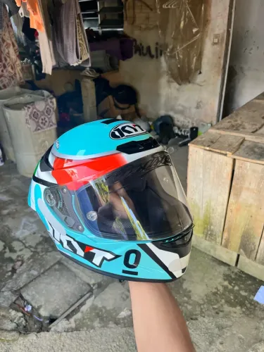 capacete KYT leopard