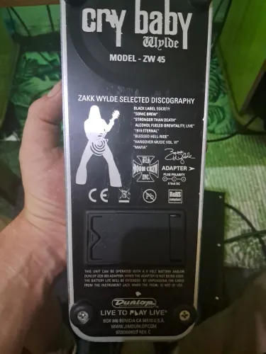 Pedal cry baby Zakk wylde