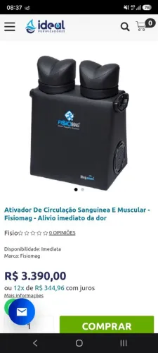 Aparelho de fisioterapia