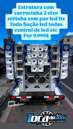 Estrutura com carrocinha