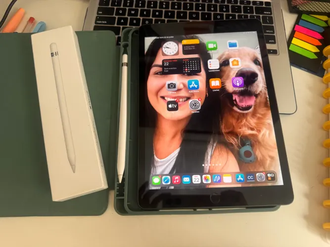 iPad 9 com Apple Pencil