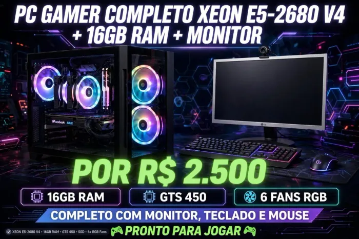 Pc gamer completo