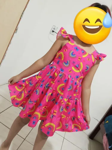 Vestido infantil menina