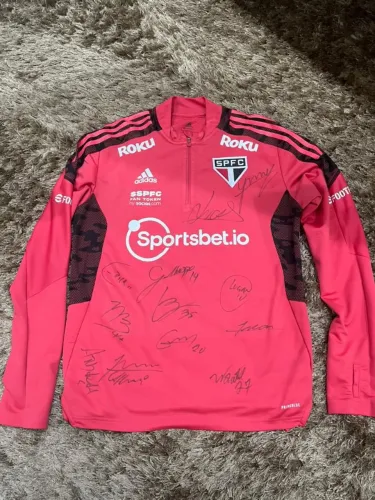 Camisa são Paulo SPFC (AUTOGRAFADA)